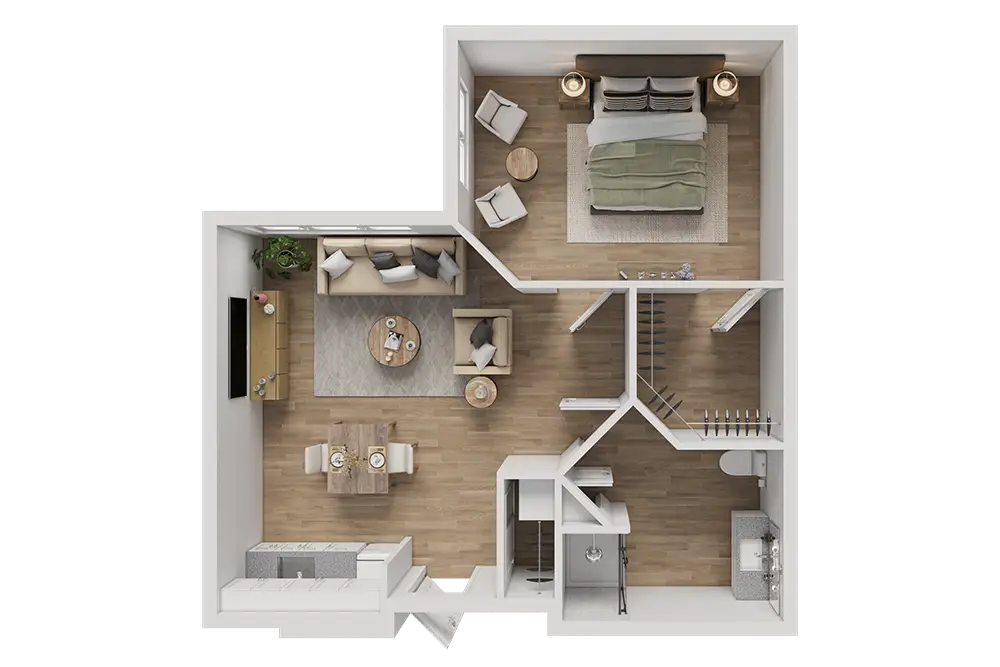 Photo of a floor plan