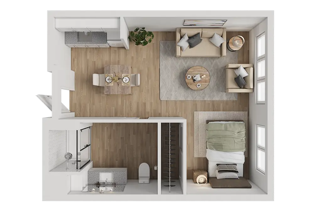 Photo of a floor plan