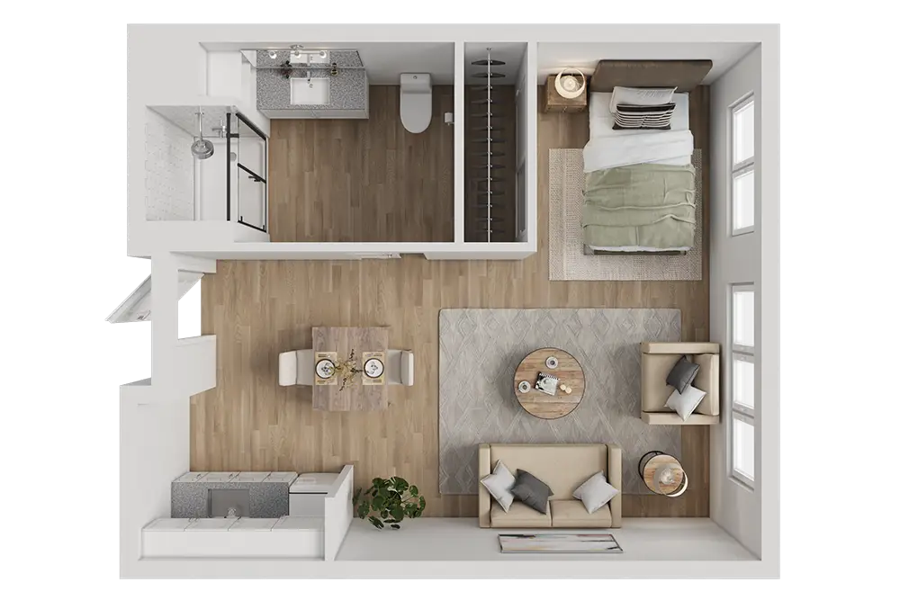 Photo of a floor plan