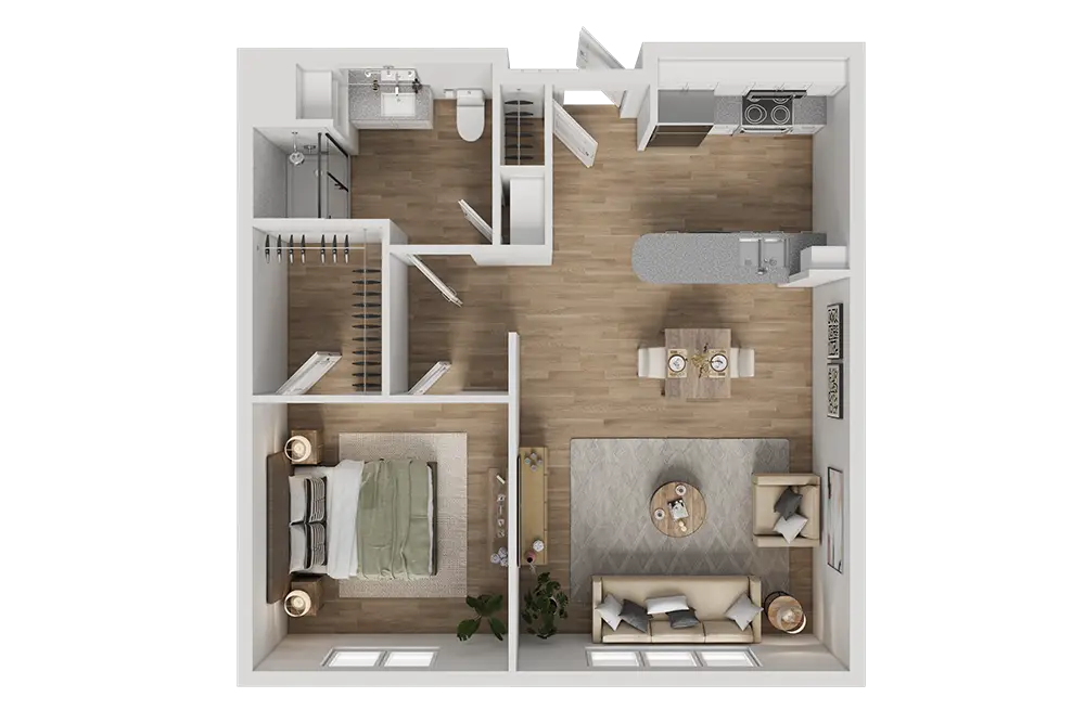 Photo of a floor plan