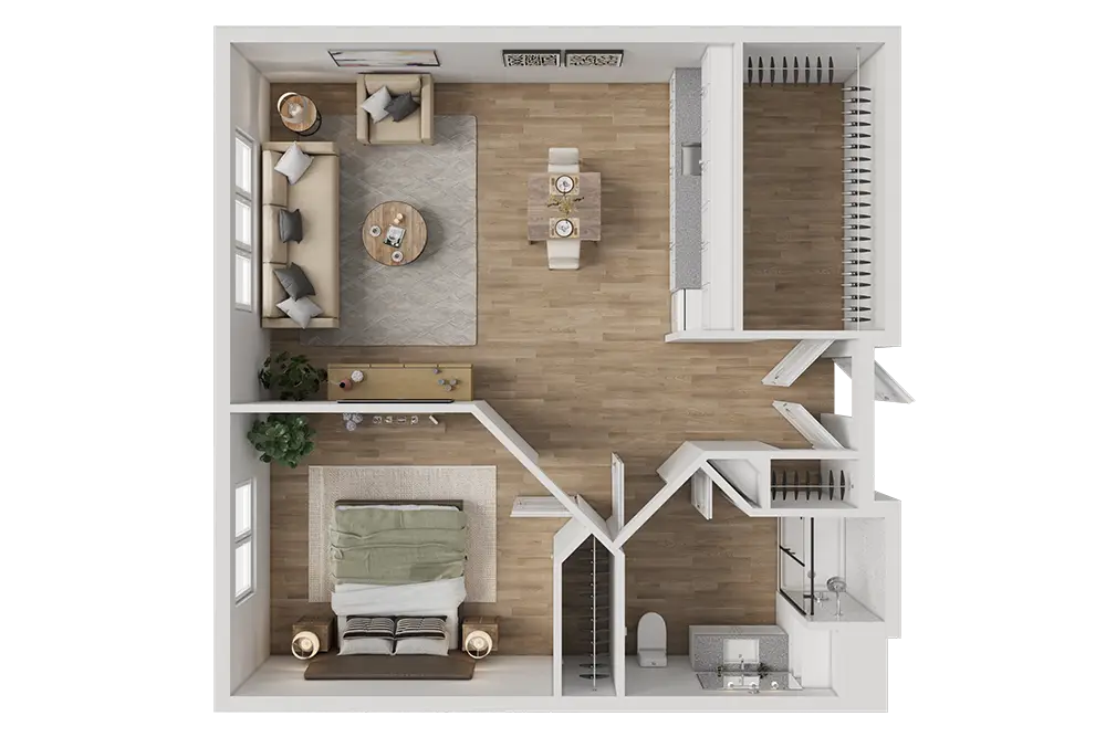 Photo of a floor plan