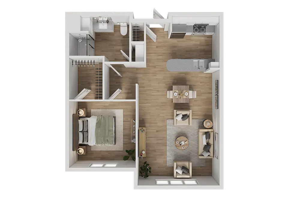 Photo of a floor plan