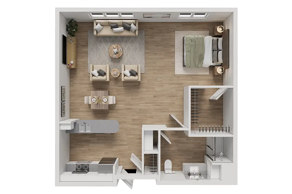 Photo of a floor plan