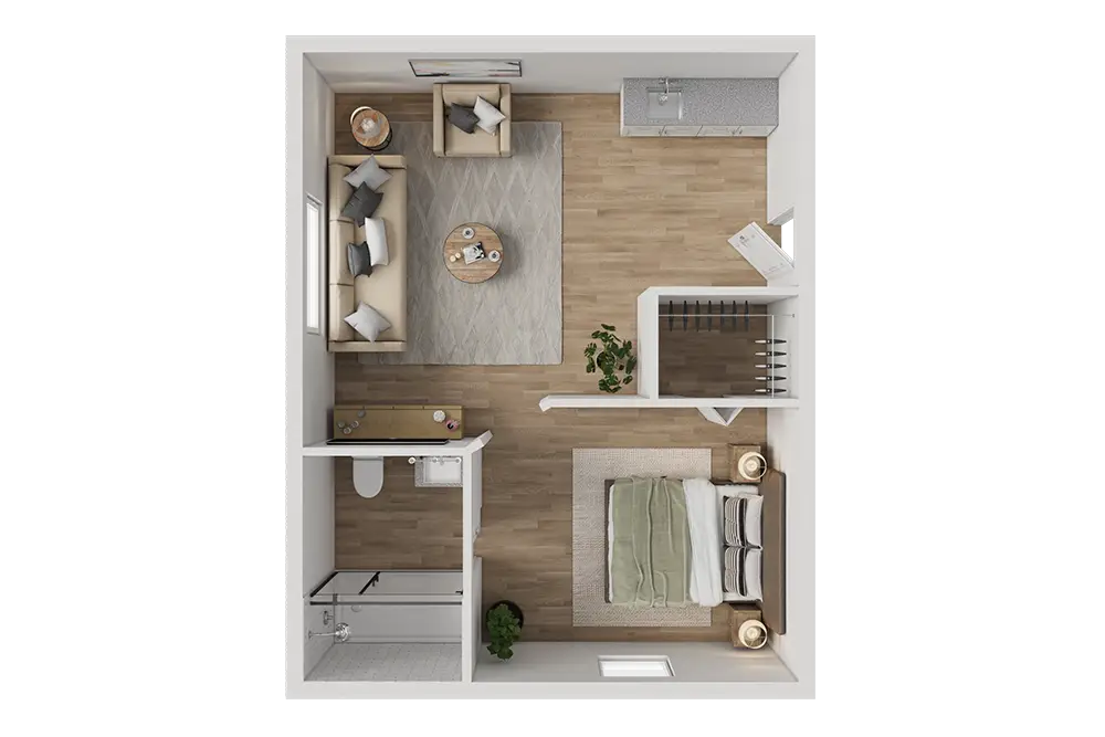 Photo of a floor plan