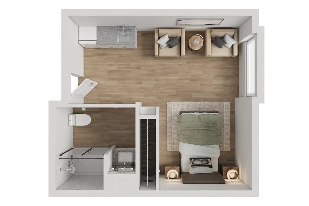 Photo of a floor plan