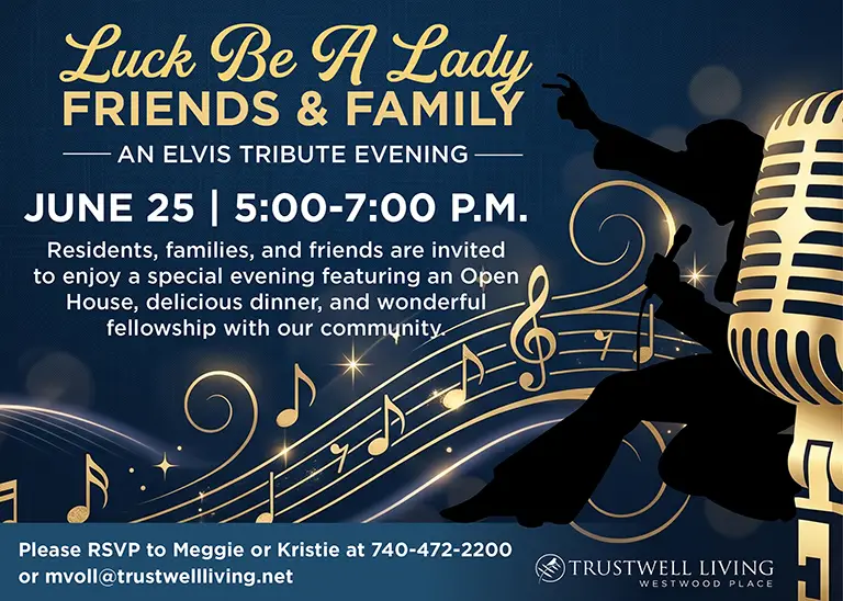 Photo of an event flyer